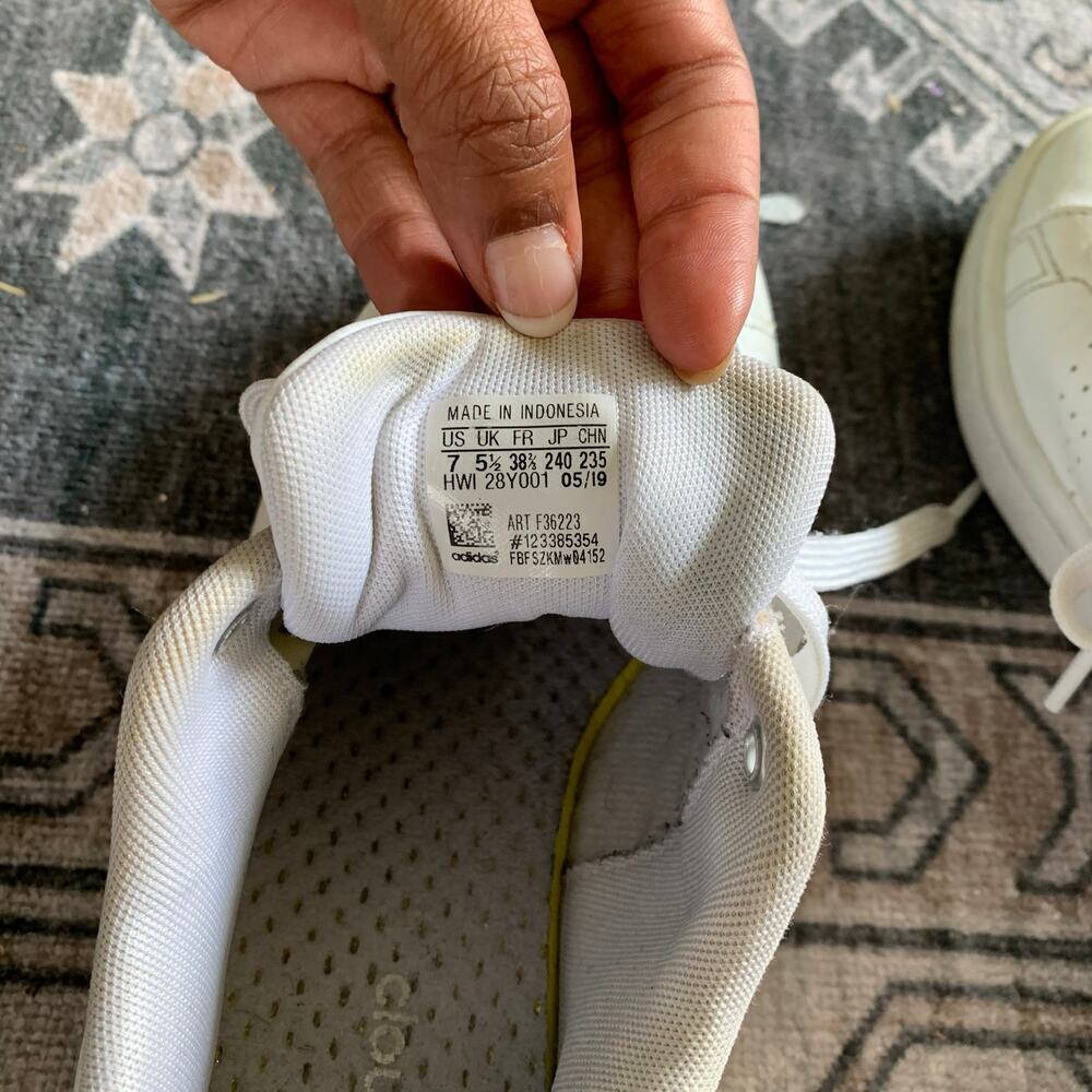 Adidas Leather Cloudfoam Sneakers 7 - Picture 4 of 4
